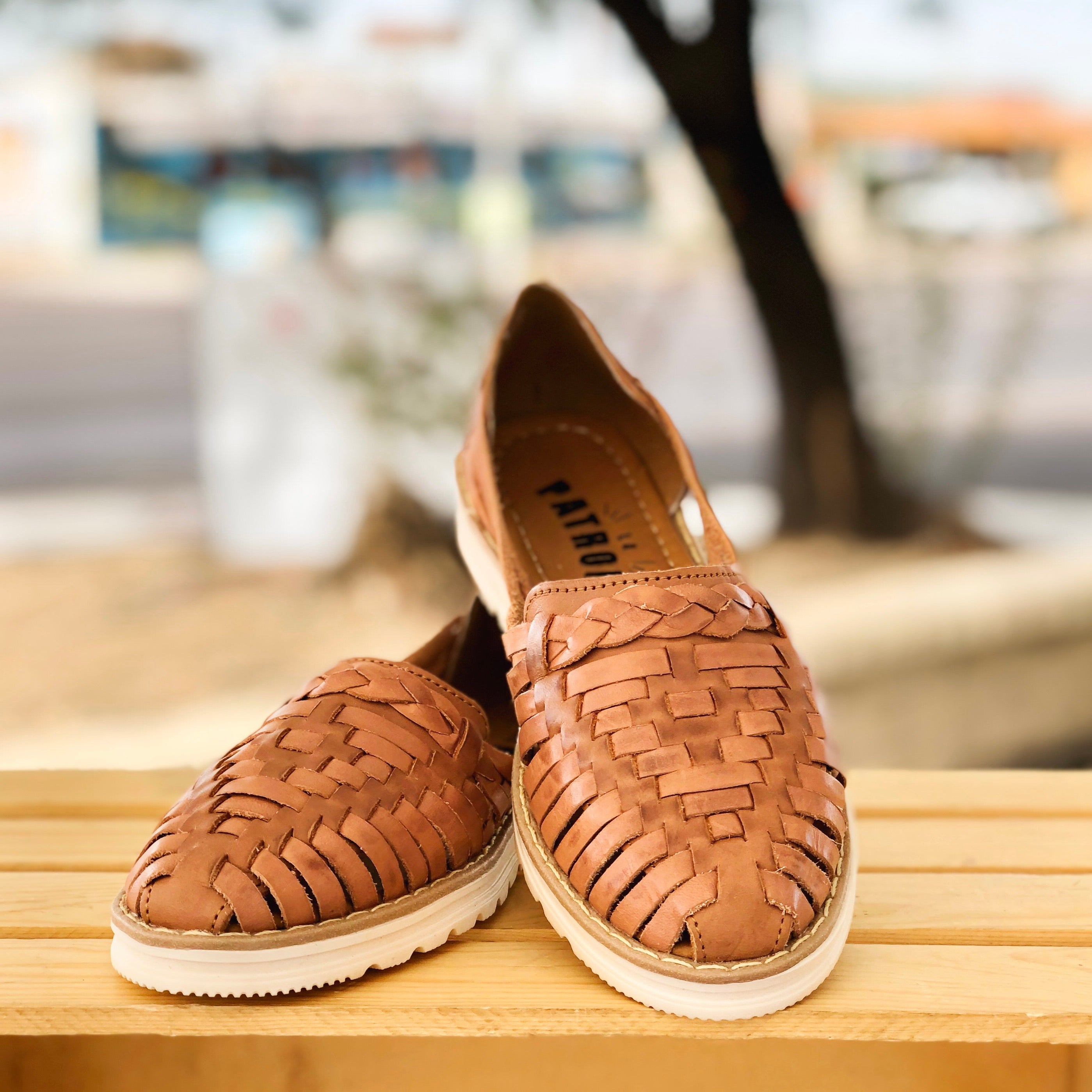 Shop Handmade Huaraches Clarissa Tan La Patrona